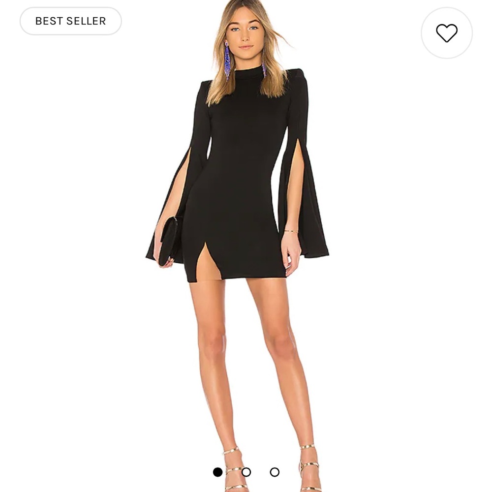 x REVOLVE Mr. Gibson Mini Dress in Black